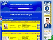 Tablet Screenshot of dormagen-monteurzimmer.de